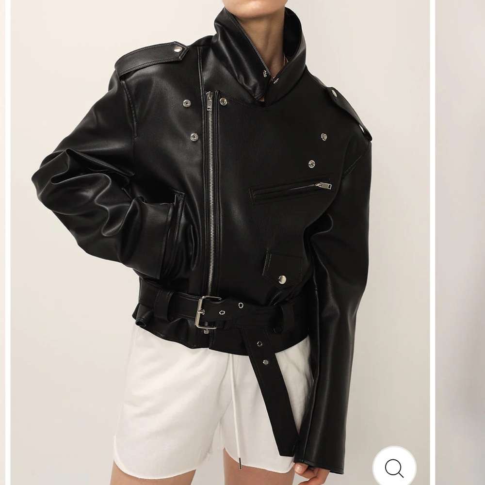 Storets Emma Pleather Riding Jacket